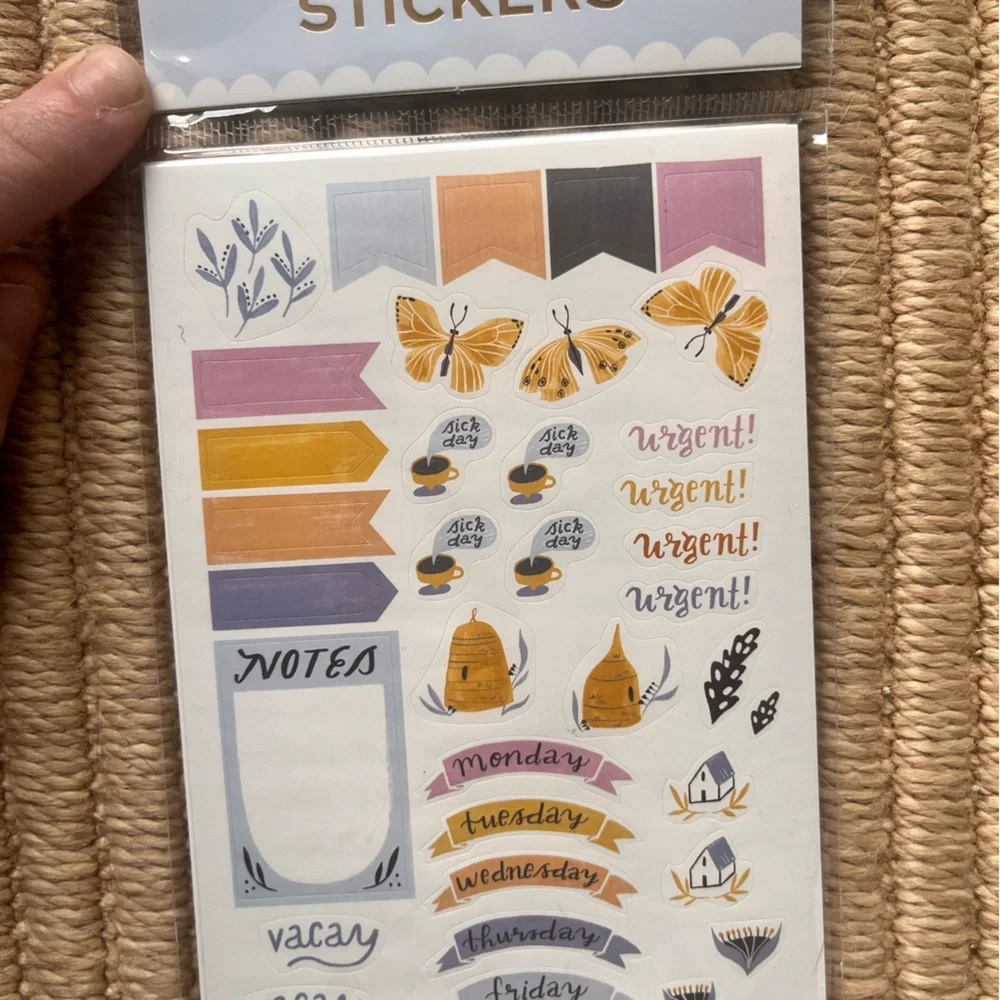 🎉🎉Spring Planner Journal Stickers for Planning — 5 Sticker Sheets